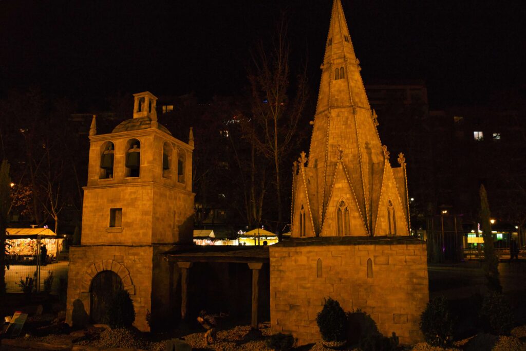 Foto de Belén de Navidad en el Ayuntamiento de Logroño% en Noticias Locales %