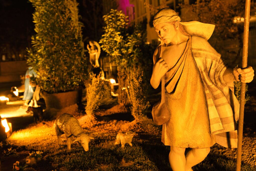 Foto de Belén de Navidad en el Ayuntamiento de Logroño% en Noticias Locales %
