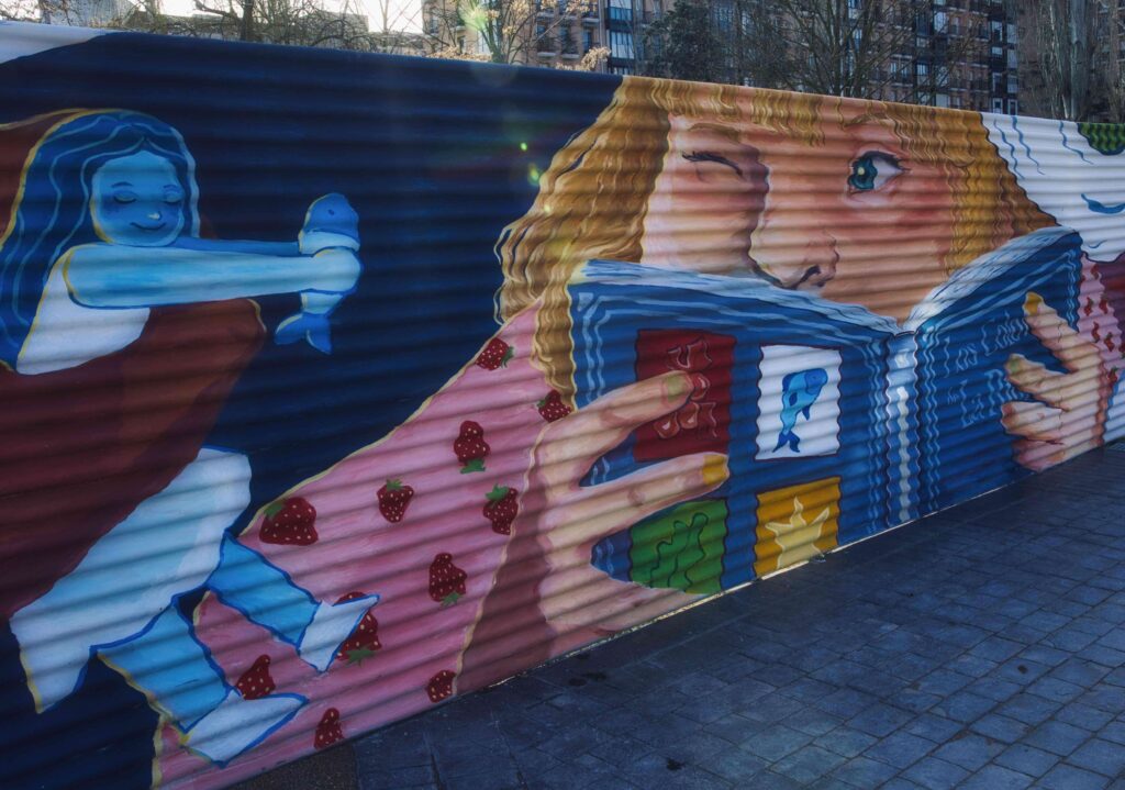 Foto de Arte Urbano en el Corazón de Logroño: Los Grafitis del Parque Princesa Leonor% en Eventos culturales %