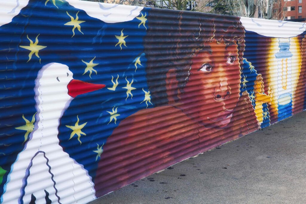 Foto de Arte Urbano en el Corazón de Logroño: Los Grafitis del Parque Princesa Leonor% en Eventos culturales %